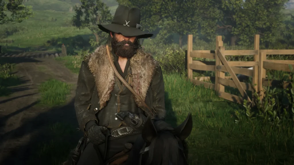 RDR2 Black Outfit Guide all dark (1)
