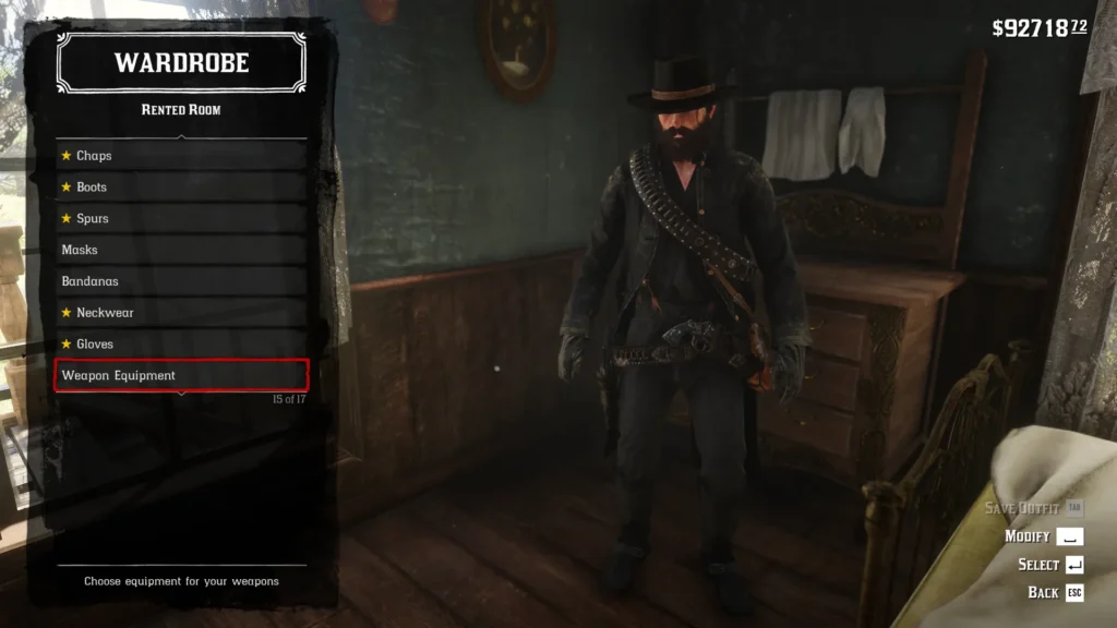 RDR2 Black Outfit Guide all dark (4)