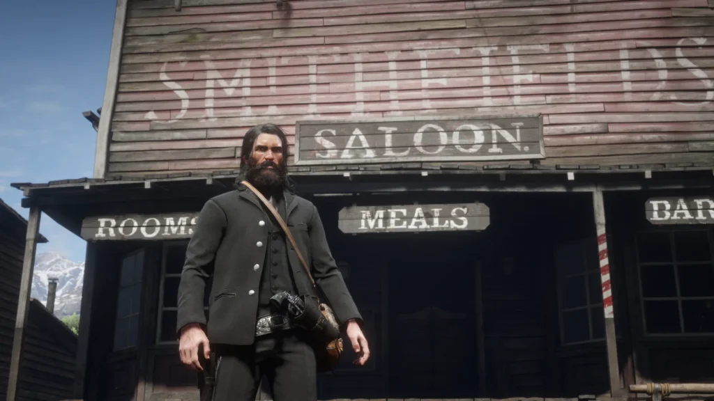 RDR2 Black Outfit Guide all dark (9)