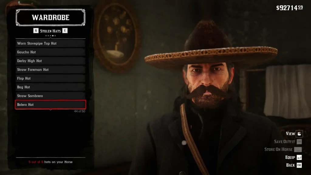 RDR2 Bolero Hat - 44
