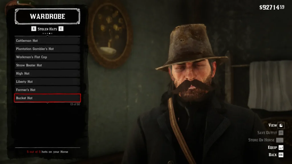 RDR2 Bucket Hat - 13