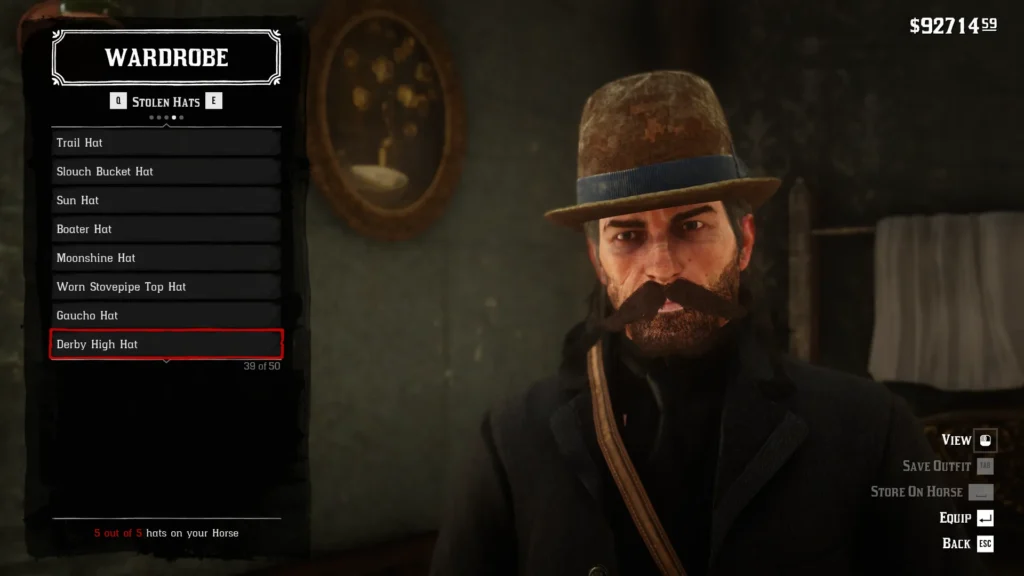 RDR2 Gaucho Hat - 38