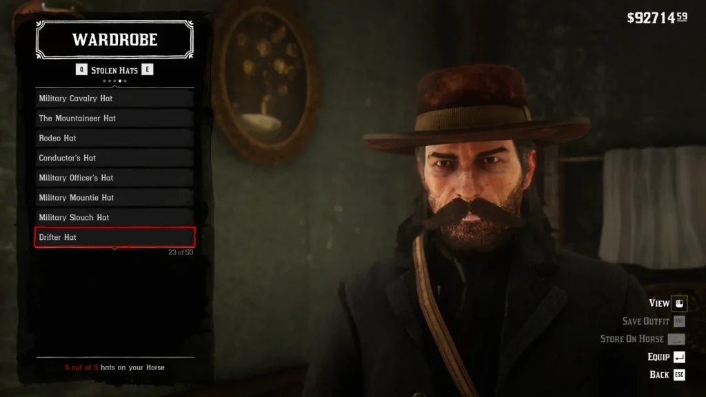 RDR2 Drifter Hat - 23
