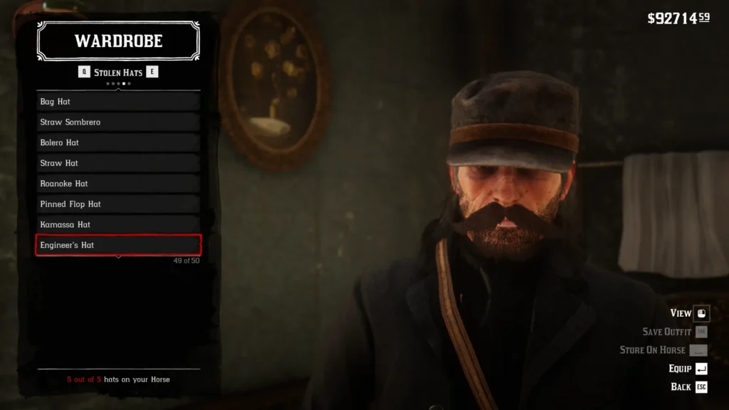 RDR2 Engineer's Hat - 49