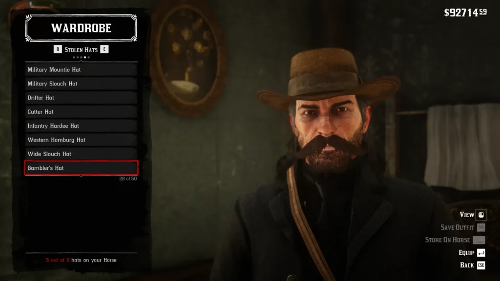 RDR2 Gambler's Hat - 28