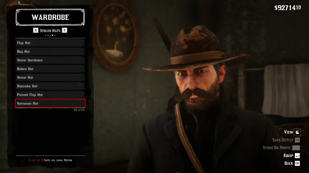RDR2 Kamassa Hat - 48