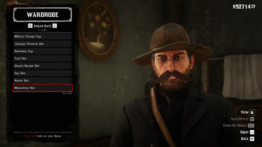 RDR2 Moonshine Hat - 36