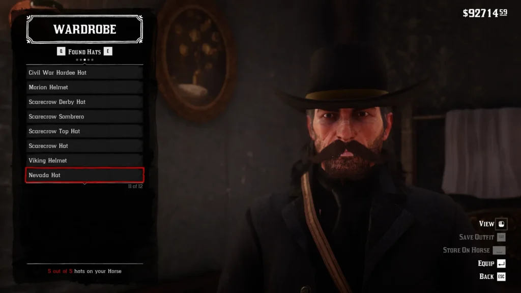 RDR2 Nevada Hat