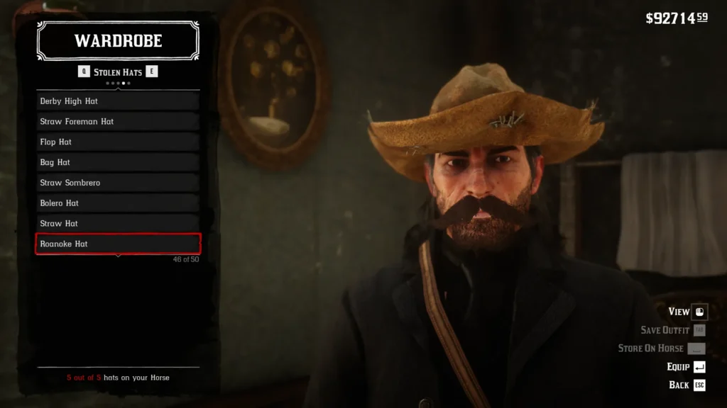 RDR2 Roanoke Hat - 46