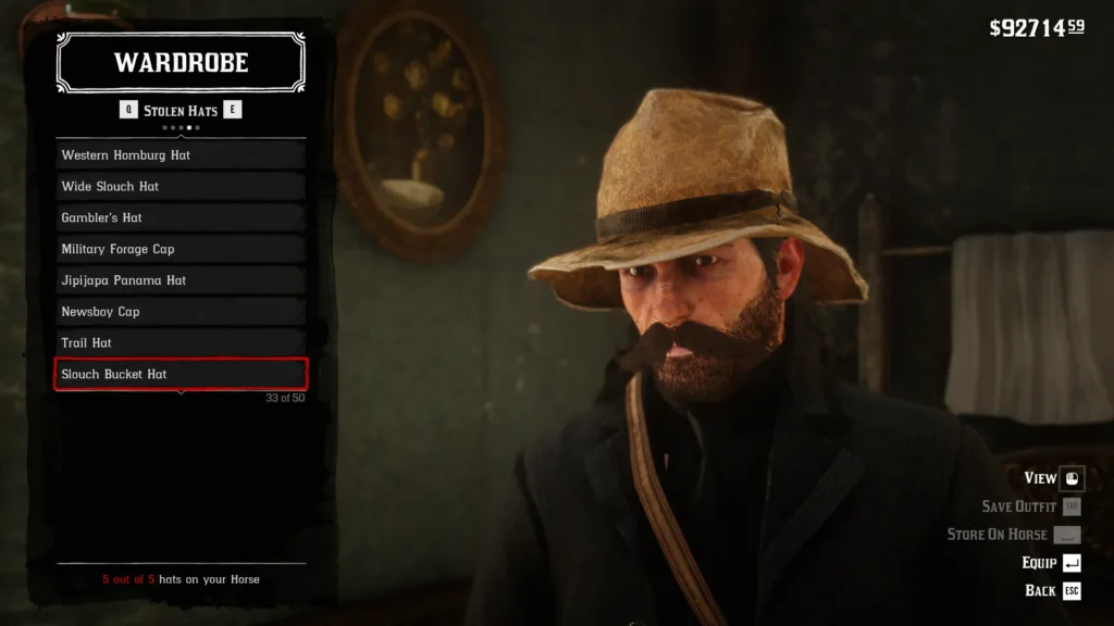 RDR2 Slouch Bucket Hat - 33