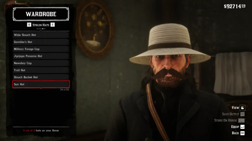 RDR2 Sun Hat - 34