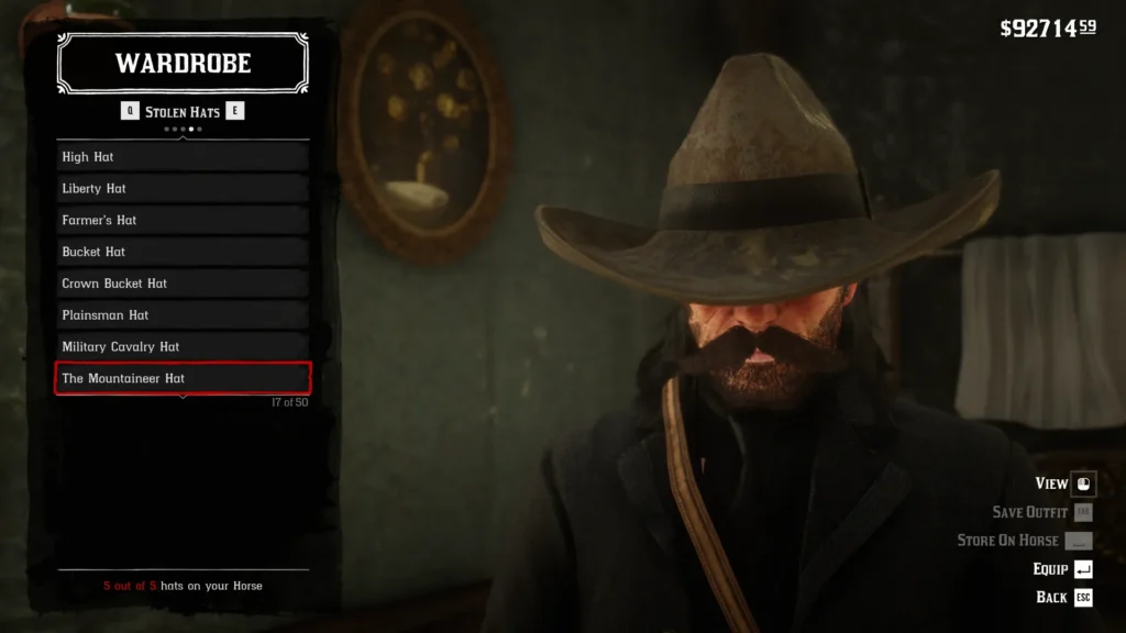 RDR2 The Mountaineer Hat - 17