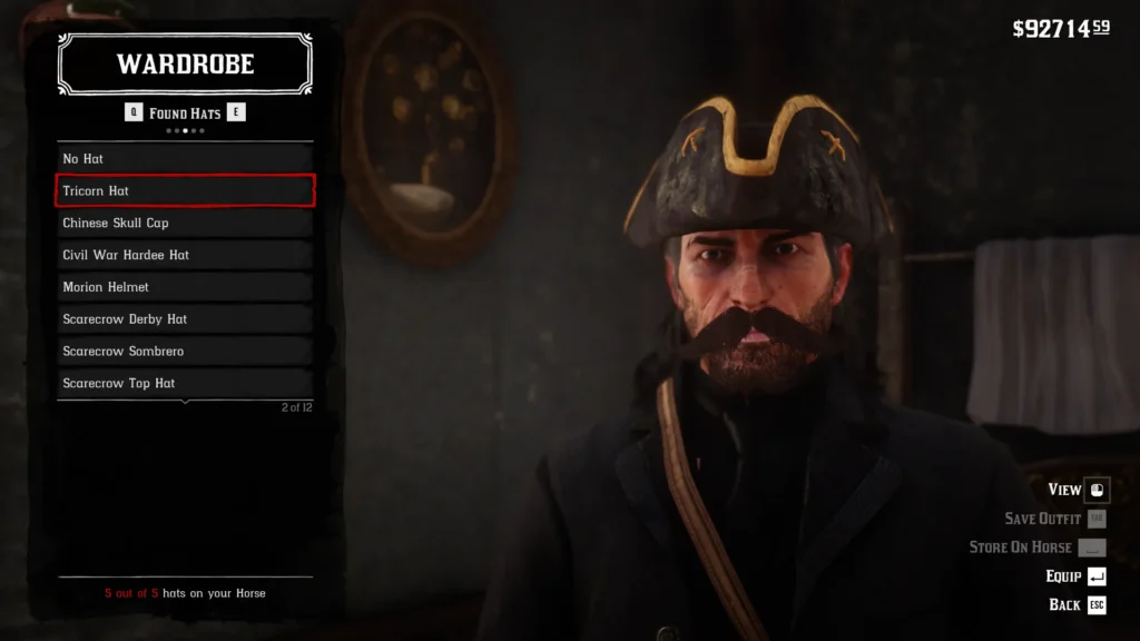 RDR2 Tricorn Hat