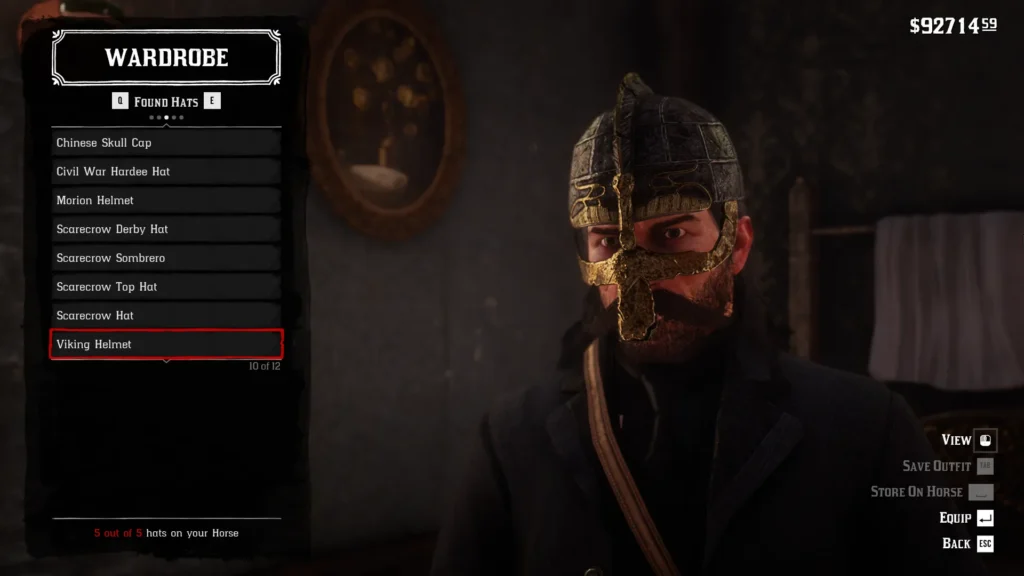 RDR2 Viking Helmet