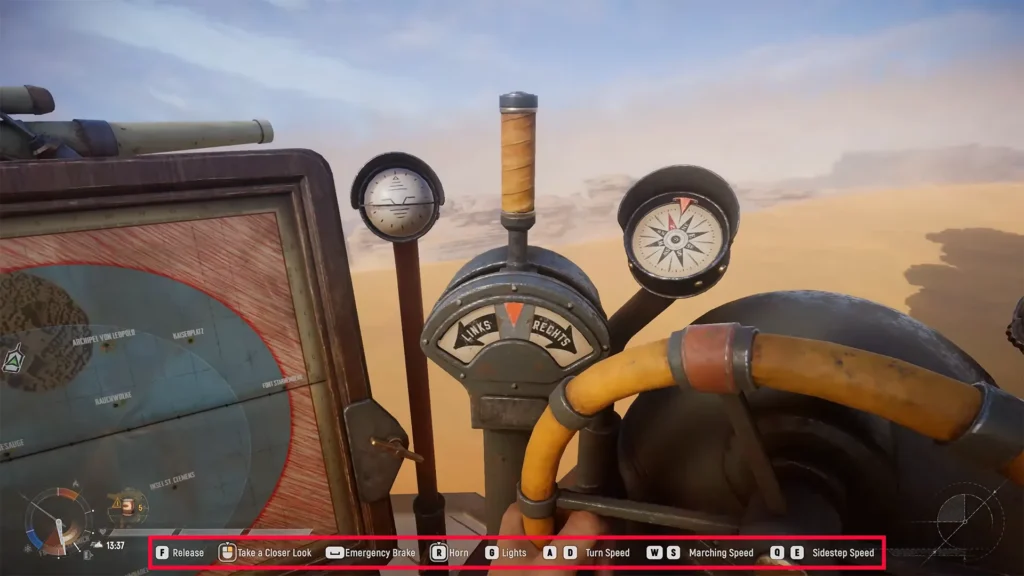 Trampler Movement Controls