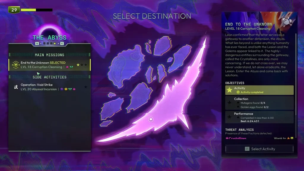 Voidling Bound Secret Voidlings End to the Unknown Level - 2 Golden Eggs