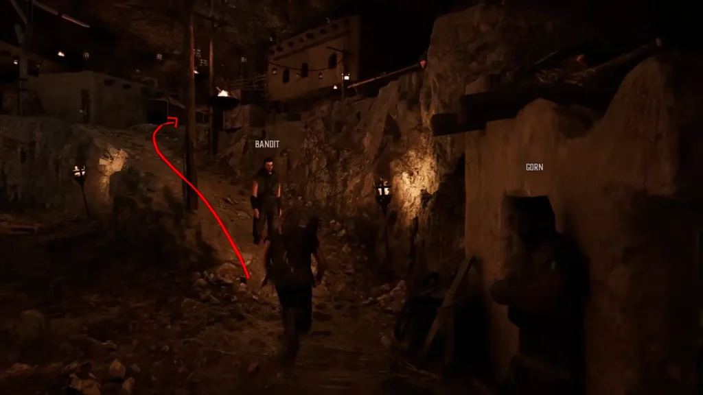 Where is Lee in the Gothic Remake