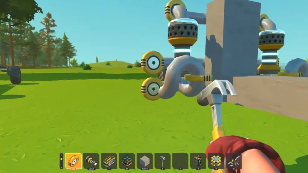Scrap Mechanic Double Wishbone Suspension