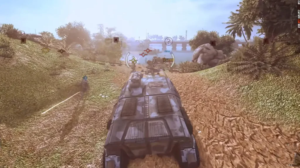 A vehicle in Angels Fall First