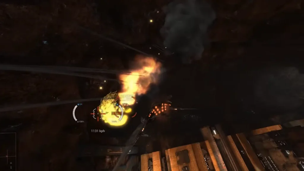 Angels Fall First space ship