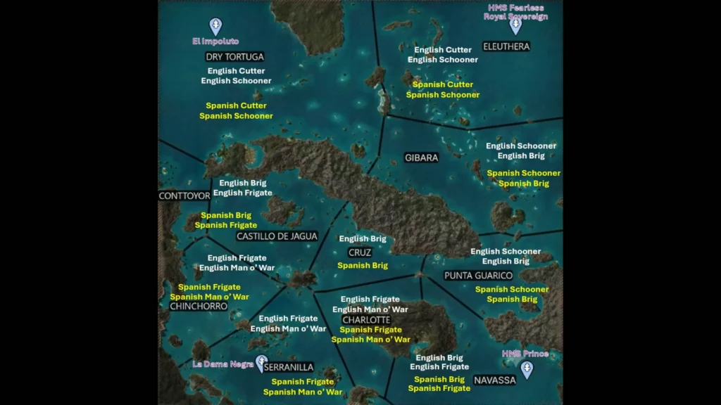 Assassin's Creed Black Flag Resynced ships