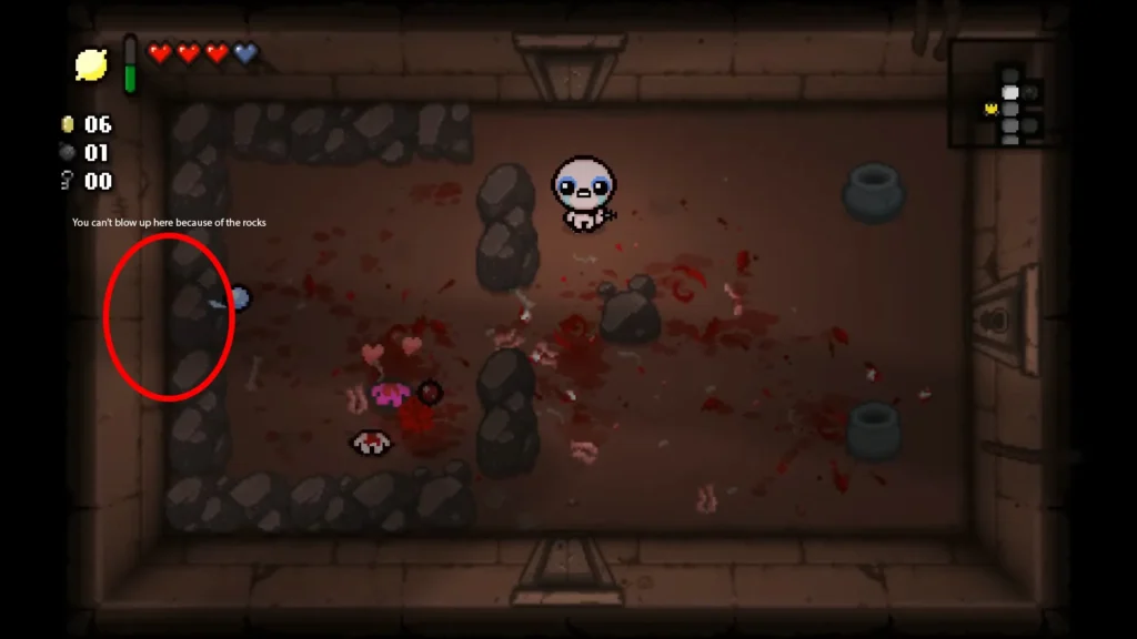 Walls you should avoid when looking for Secret Rooms