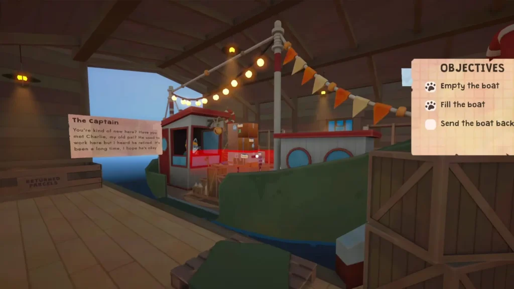 Cat Mail Co Parcel boat