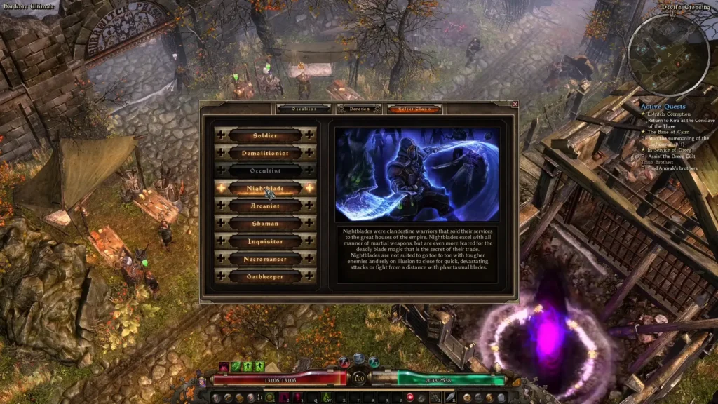 Grim Dawn Nightblade Class