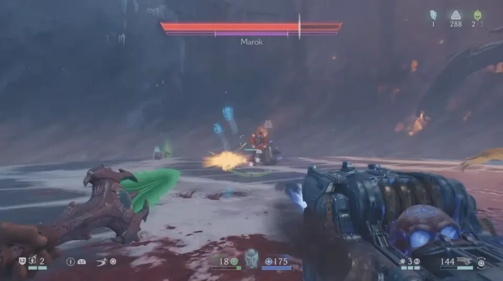 Getting health by killing the wolves in Doom the Dark Ages