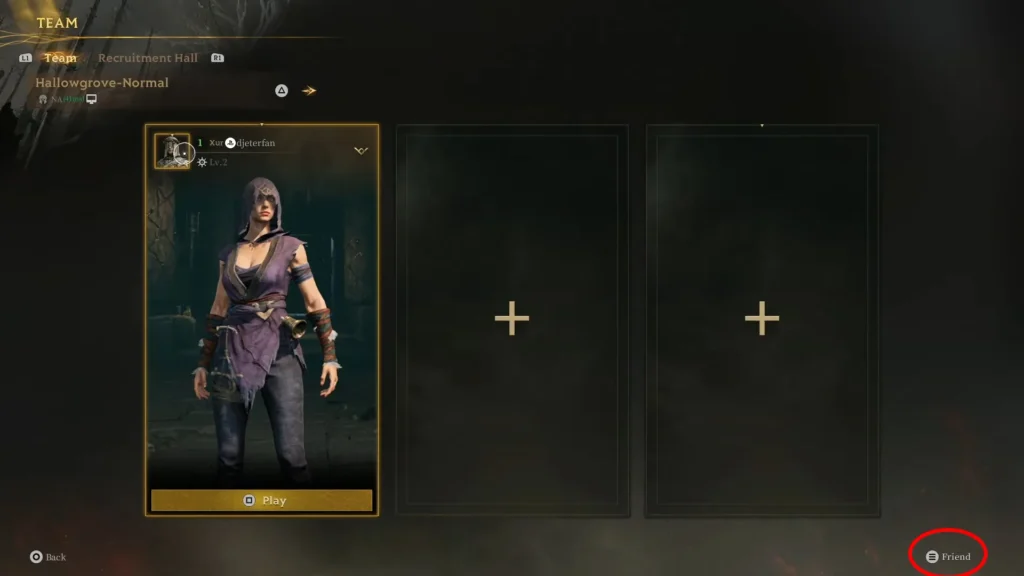 How to invite friends in Mistfall Hunter