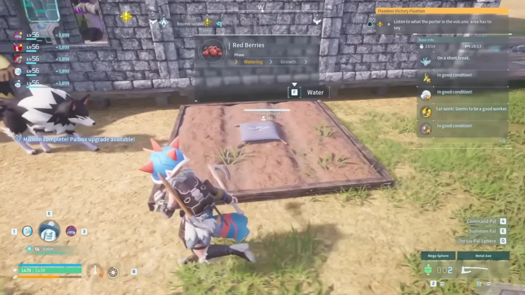Japanese Floor Cushion checked from two angles to confirm it sits at the center of a plantation 1