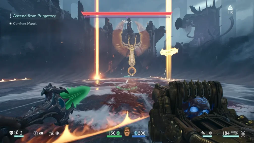 Khan Maykr coming to help Marok in Doom