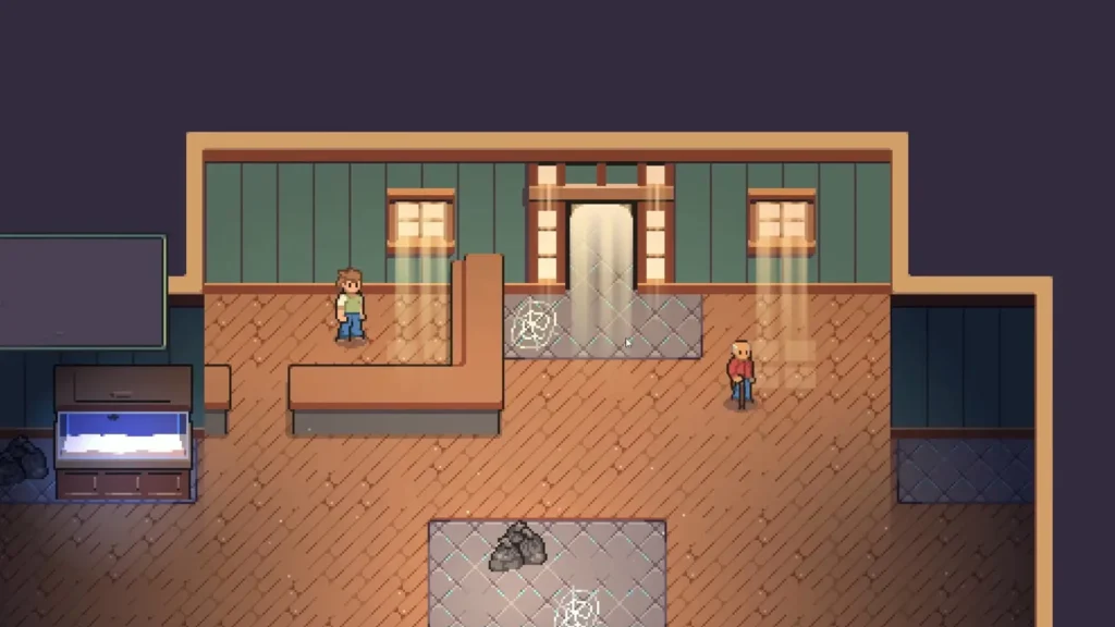 Lured In main hall