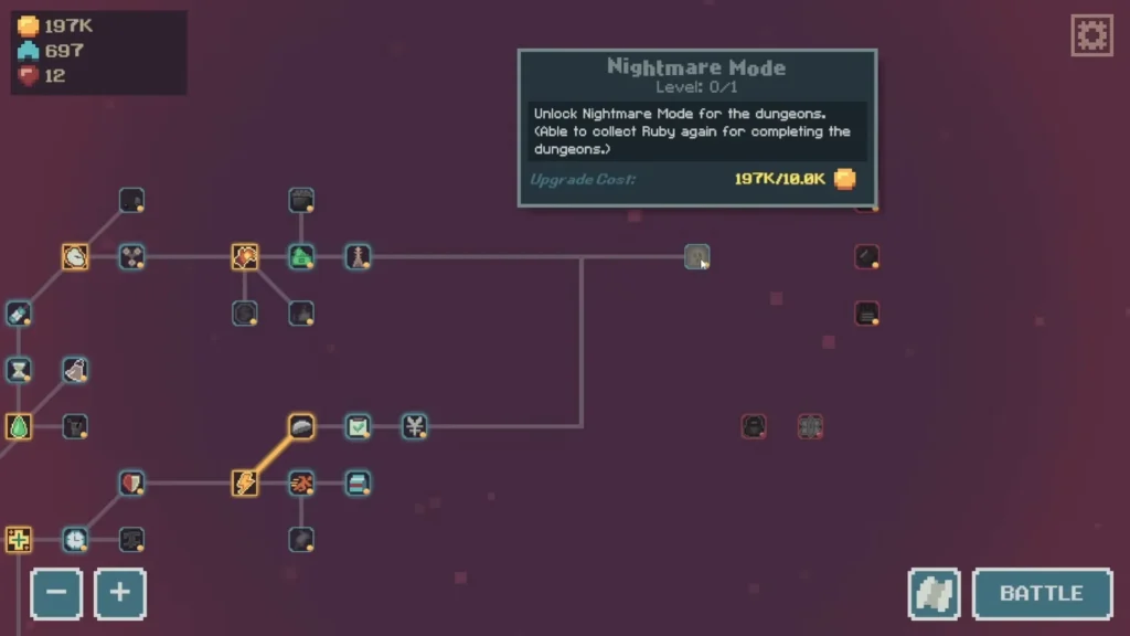 Master Healer Kale Unlocking the Nightmare Mode skill node