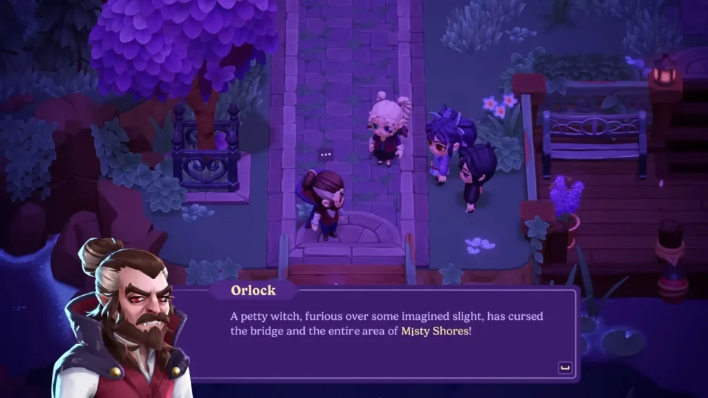 Return to Town and Watch Orlock React to the Curse