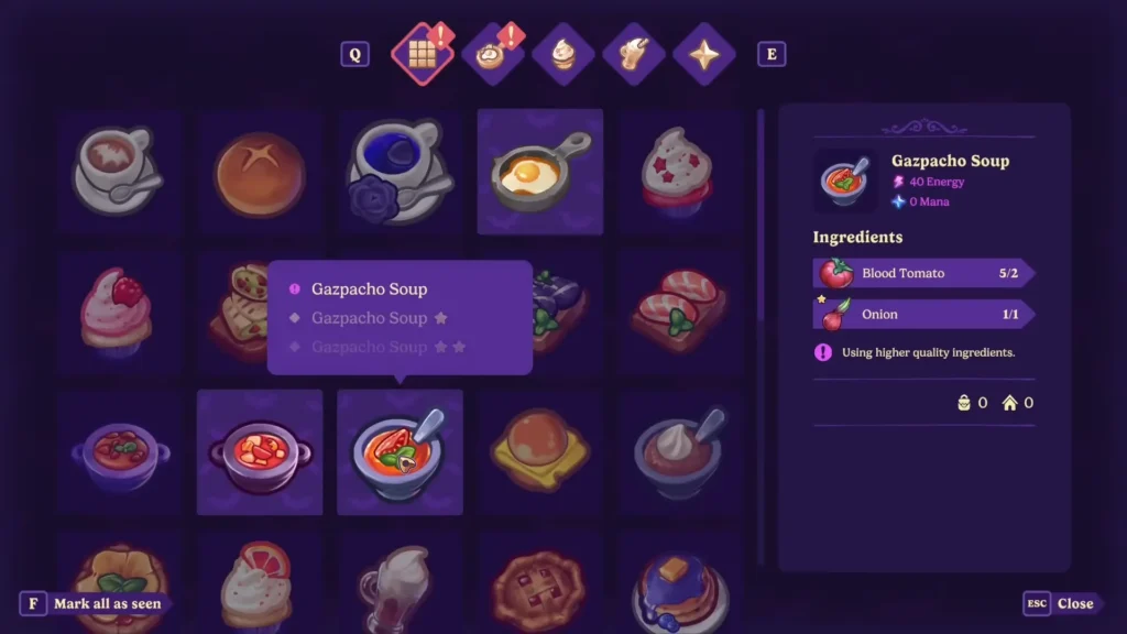 Moonlight Peaks Gazpacho