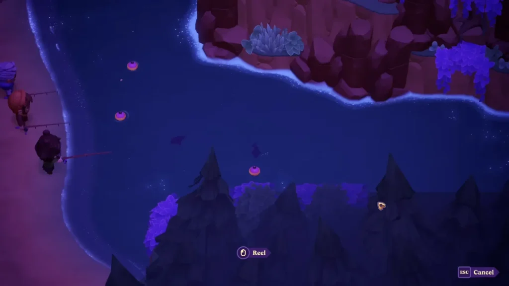 Moonlight Peaks fishing