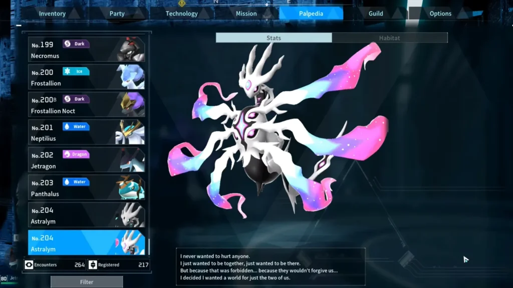 Palworld Astralym