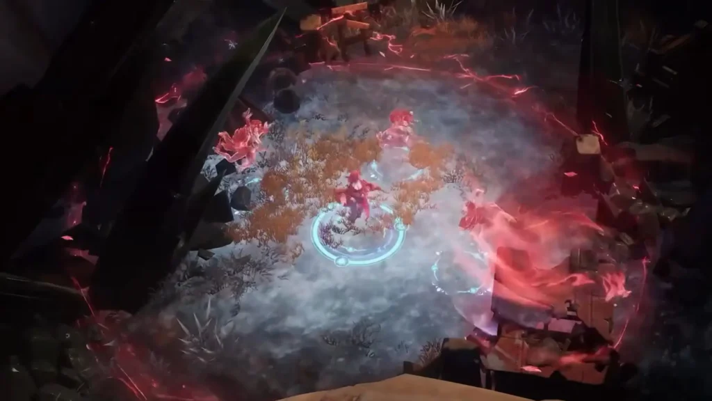 Selena Skills in the gameplay