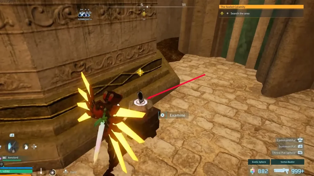 interact with to reveal location of mini bosses