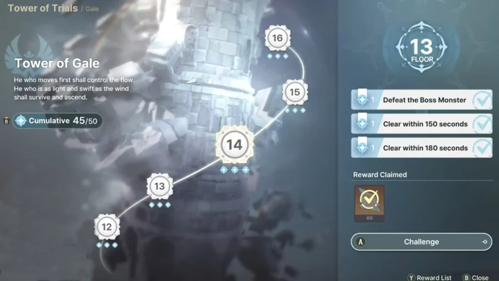 Tower of Trials