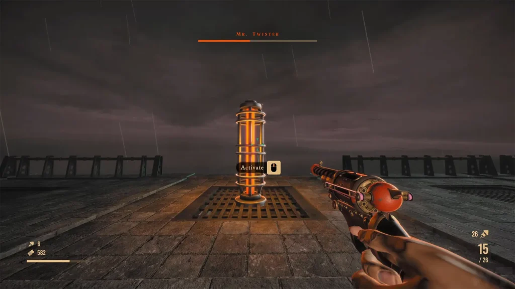 Activate the Generator in Twisted tower