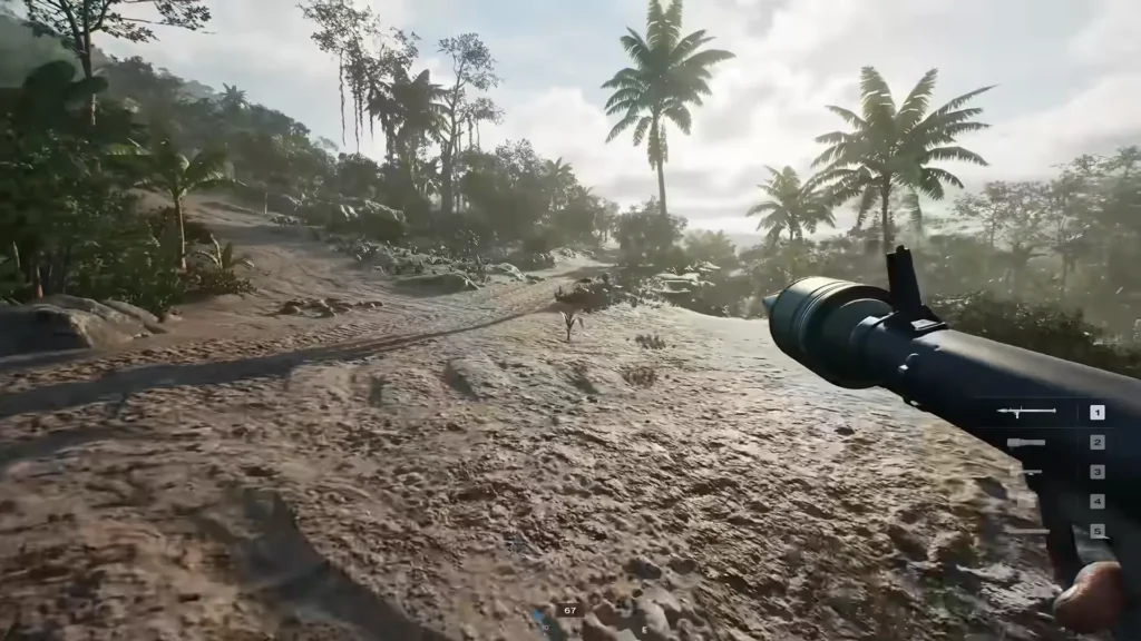 Aiming with heavy Weapon in Hell Let Loose Vietnam