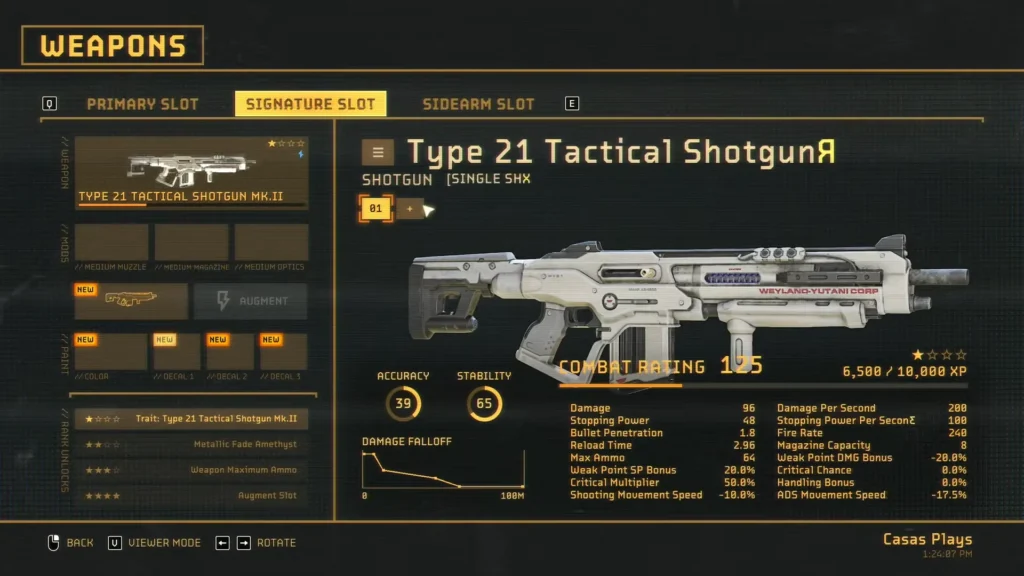 Aliens Fireteam Elite 2 Signature Weapon