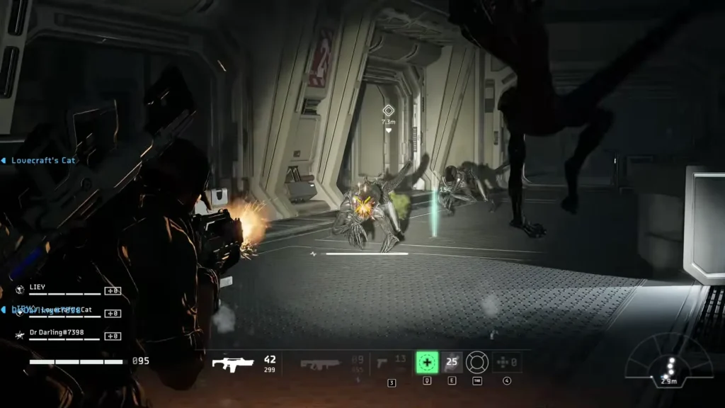 Aliens in the Game Aliens Fireteam Elite 2