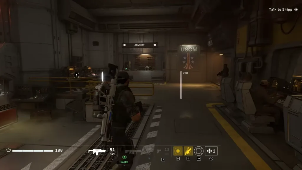 Armory in Aliens Fireteam Elite 2