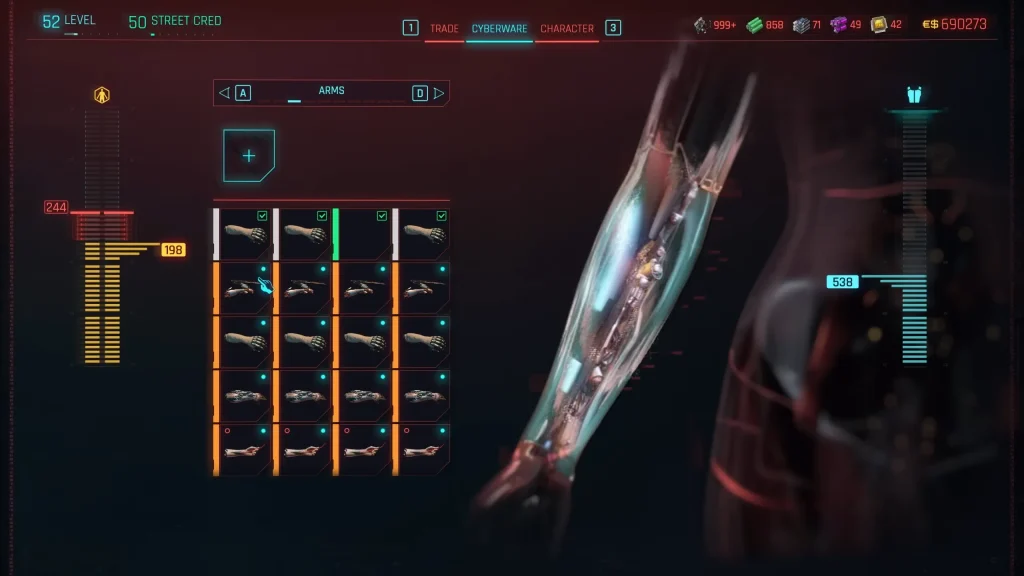 Arms Cyberware