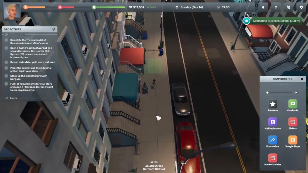 Big Ambitions Fast Food Objectives