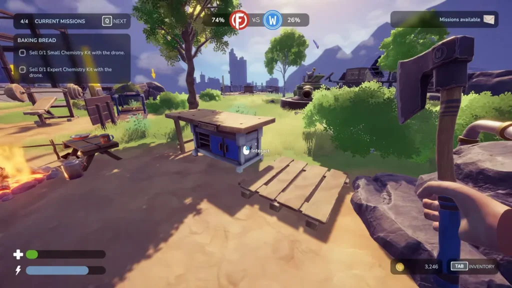 Crafting Desk in Chop Chop Inc