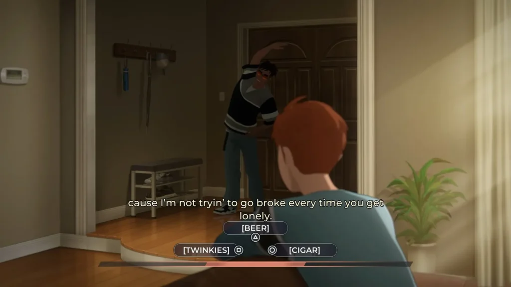 Dispatch young Chase asking Robert what he wants from the store